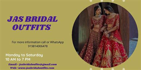 Jas Bridal Outfits By Jas Creation